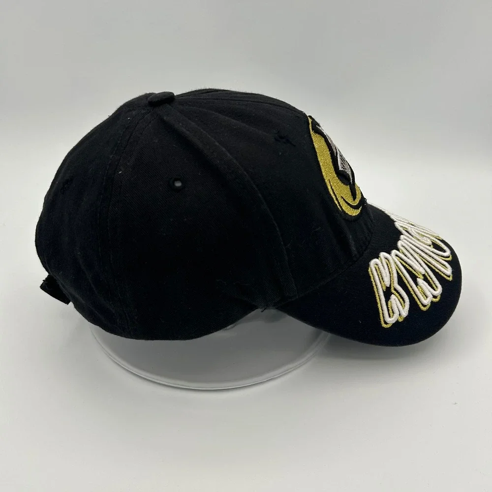 Vintage Charlotte Knights Hat Bimm Ridder Youth Black Cotton Sporty Streetwear